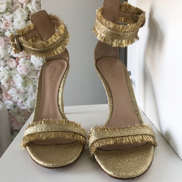 Gianvito Rossi Portofino Fringe Heels - Picture 6 of 6